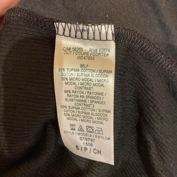 SPLENDID | Size S | black long sleeves top - Picture 9 of 10